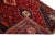 Beautiful Vintage Shiraz hand-knotted Wool rug with the red field. This Shiraz rug has a multicolor accents in all over...