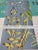 Chinoiserie Tropical Hand-Painted Wallpaper Panels, Soft Blue Background With Floral & Palm Mural, Set of 6 For Sale - Image 6 of 7