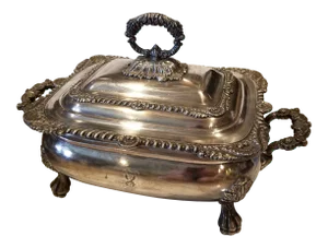 Antique English Sheffield Plate Tureen