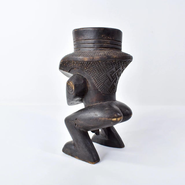 Early 20th Century Kuba Lele Figural Cup For Sale - Image 9 of 18