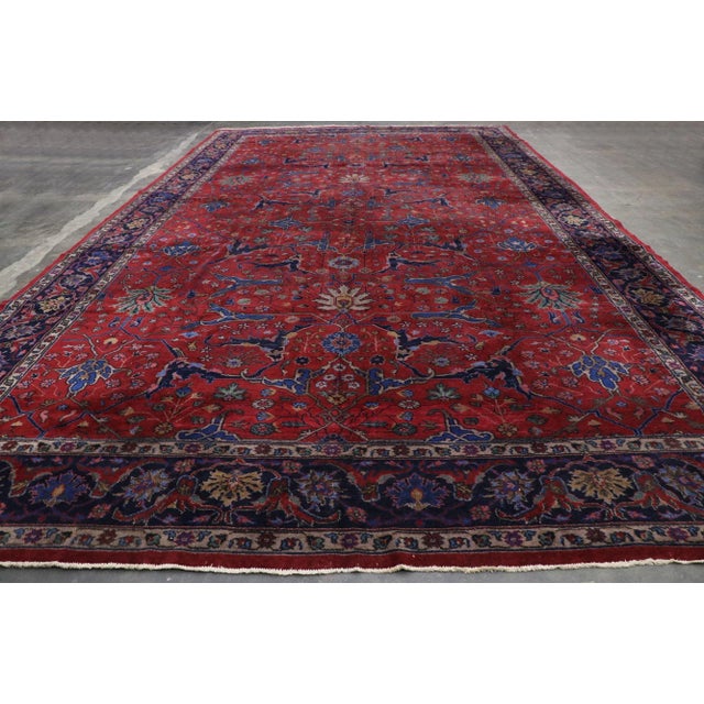 Oversized Antique Turkish Sparta Rug - 10'09 X 19'01 For Sale In Dallas - Image 6 of 8