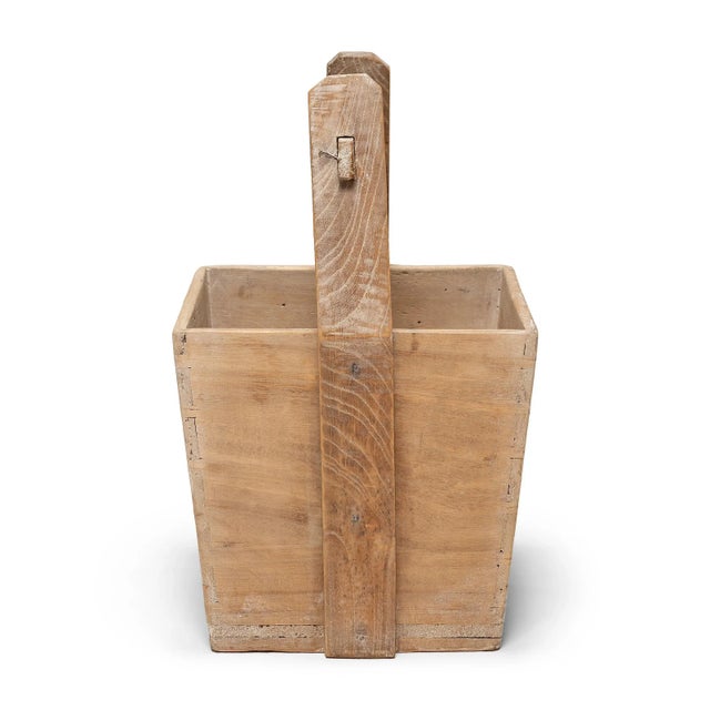 Rustic Chinese Grain Storage Container, c. 1850 For Sale - Image 3 of 4