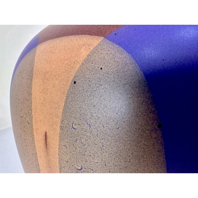 Large Ceramic Art Floor Vase from Steuler Keramik, West Germany, 1980s For Sale - Image 11 of 18