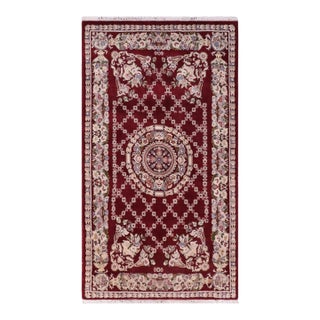 Shabby Chic Pak-Persian Red/Red Wool Rug - 2'7'' X 4'5'' For Sale