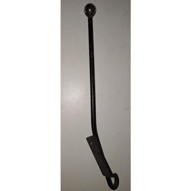 Mid-Century Modern Coat Hooks, 1960s, Set of 8 For Sale - Image 4 of 5