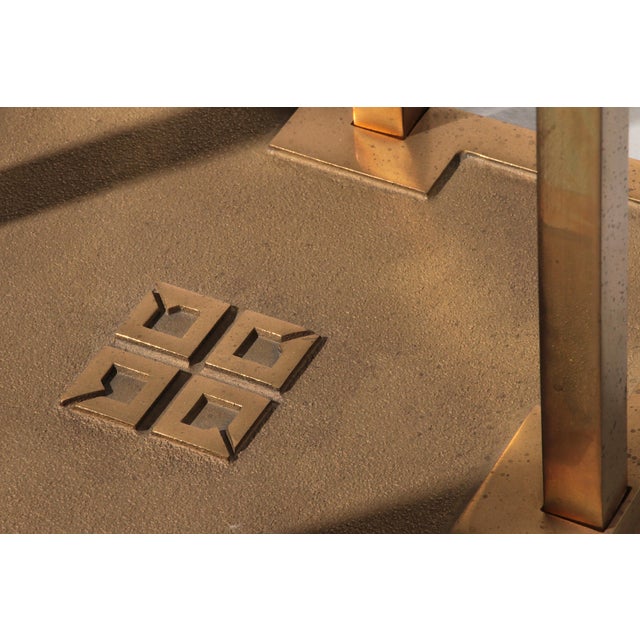 Metal T18 Side Table by Peter Ghyczy, 1970s For Sale - Image 7 of 9