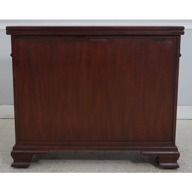 Henkel Harris Mahogany Flip Top Server For Sale - Image 17 of 18