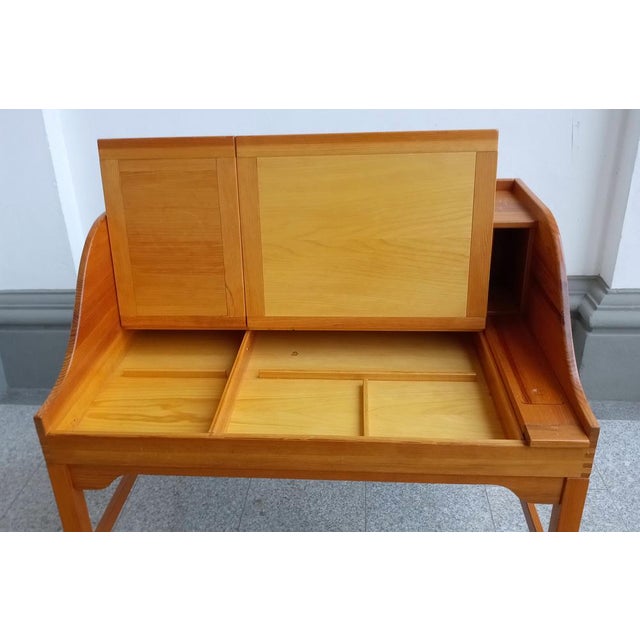 Desk and Chair in Oregon-Pine by Andreas Hansen for Hadsten, Set of 2 For Sale - Image 9 of 18