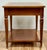 Brown Vintage Drexel Furniture Solid Wood Side Table For Sale - Image 8 of 13