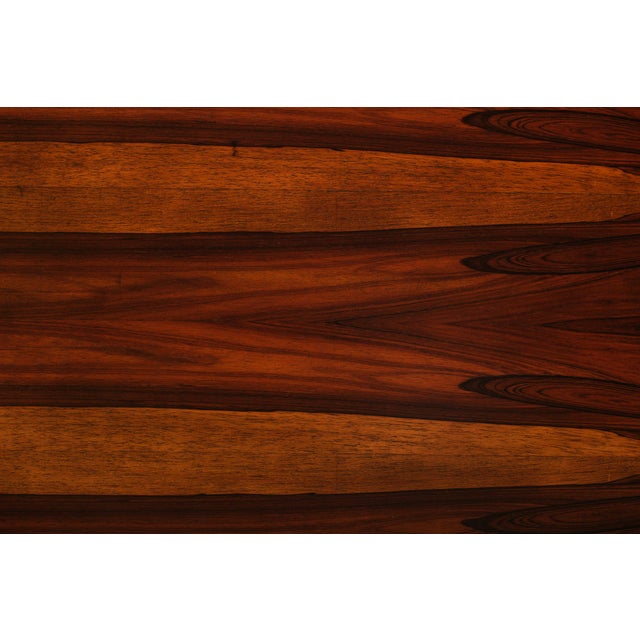 Rosewood Case Sofa in the Style of Milo Baughman, 1970s For Sale - Image 16 of 17