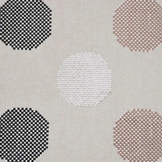 Sample - Schumacher Hansen Embroidery Fabric in Neutral For Sale
