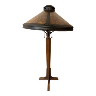 Contemporary Mica Lamp Company Floor Lamp For Sale