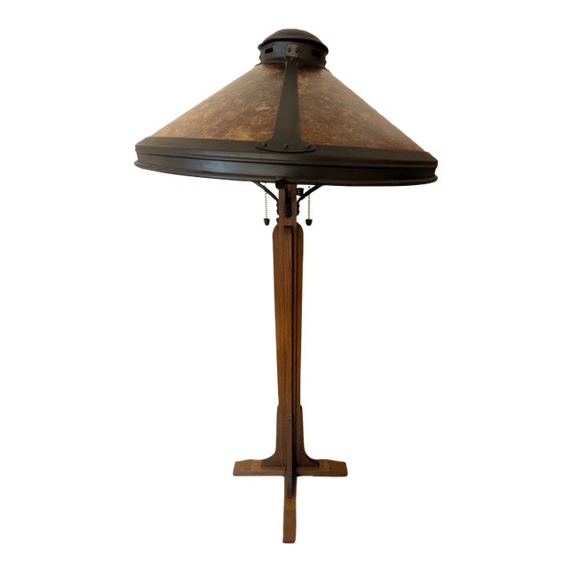 Contemporary Mica Lamp Company Floor Lamp For Sale