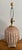 Taupe 1980s Coastal Wicker Basket Lamp With Tassel For Sale - Image 8 of 9