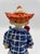 Blue Signed 1984 Ron Lee Dentist Clown Sculpture With 24k Gold-Plated Accents on Natural Onyx Base For Sale - Image 8 of 9