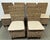 2010s Restoration Hardware Provence High-Back Outdoor Dining Side Chairs, Set of Six For Sale - Image 5 of 14