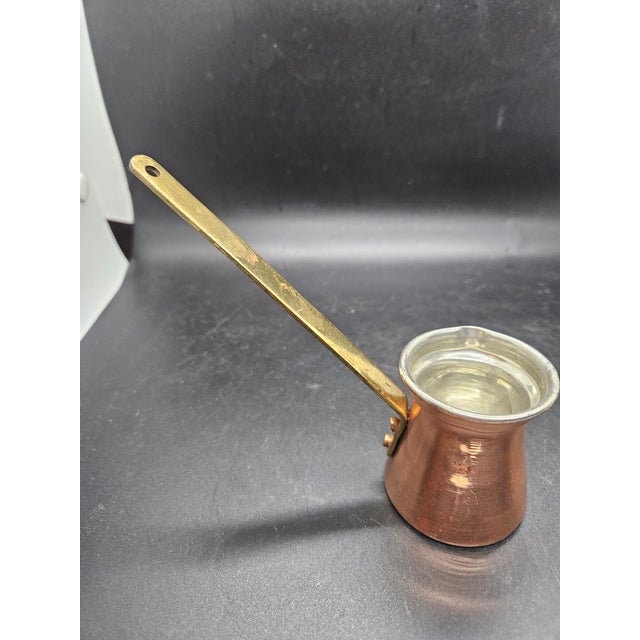 Vintage Bakır Cezve Coffee Pot