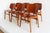 Danish Model 155 Shell Chairs by Børge Mogensen for Soborg, 1950, Set of 6 For Sale - Image 9 of 14