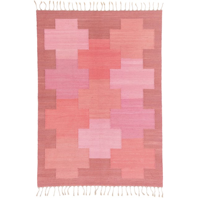 Vintage Swedish Rollakan Rug, 05'07 X 07'09 For Sale - Image 12 of 12