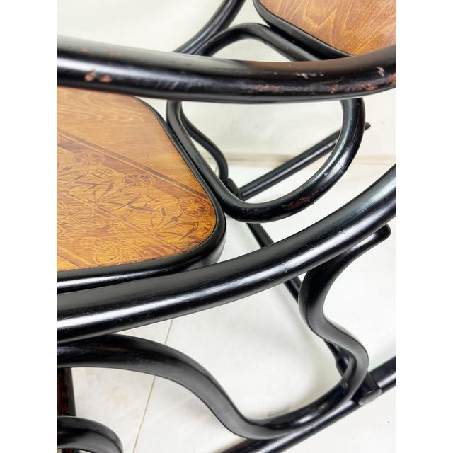 Early 20th Century Nr. 10 Rocking Chair from Thonet, 1900s For Sale - Image 5 of 8