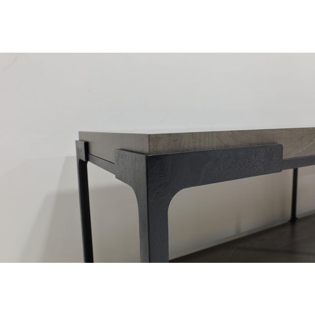 Holly Hunt Holly Hunt Tudor Console, Custom Size 104" Wide For Sale - Image 4 of 9