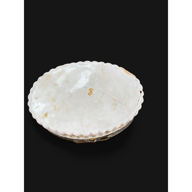 Antique French Moustiers Faience Jewelry Box, 1700s For Sale - Image 10 of 14