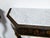 English Chinoiserie Black and Gold Console Tables with White Marble Tops, a Pair For Sale - Image 11 of 12