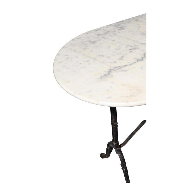 Early 20th Century French Antique Marble Top Bistro Table Chairish