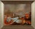 Tomasz Steifer, Surrealist Landscape with Figures, Oil on Panel, Framed For Sale
