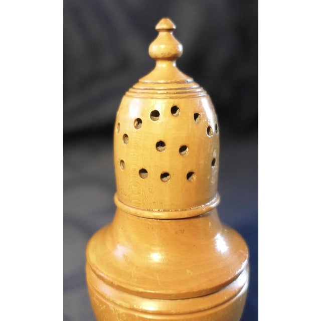 Antique Sugar Shaker in Sycamore For Sale - Image 6 of 8