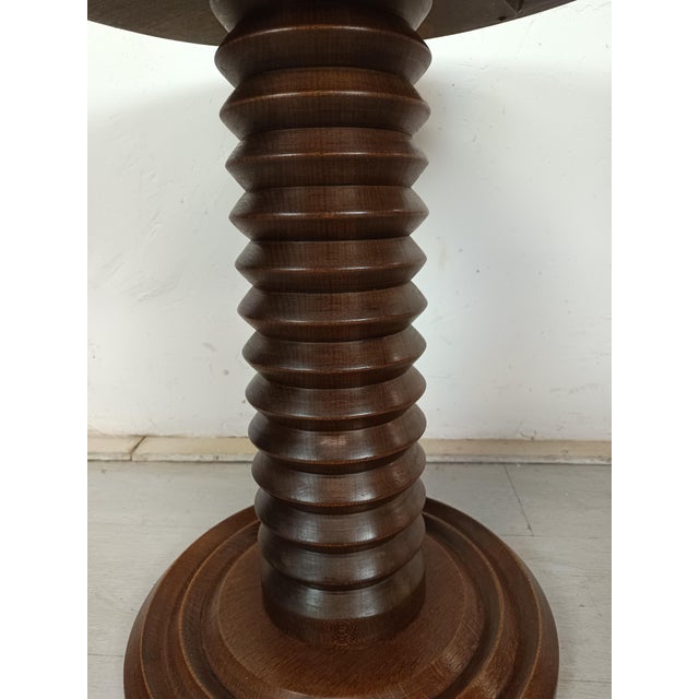 Brutalist Guéridon Table by Charles Dudouyt, 1940s For Sale - Image 10 of 18