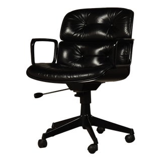 Executive Office Chair by Ennio Fazioli for Mim Roma, Italy, 1970s For Sale