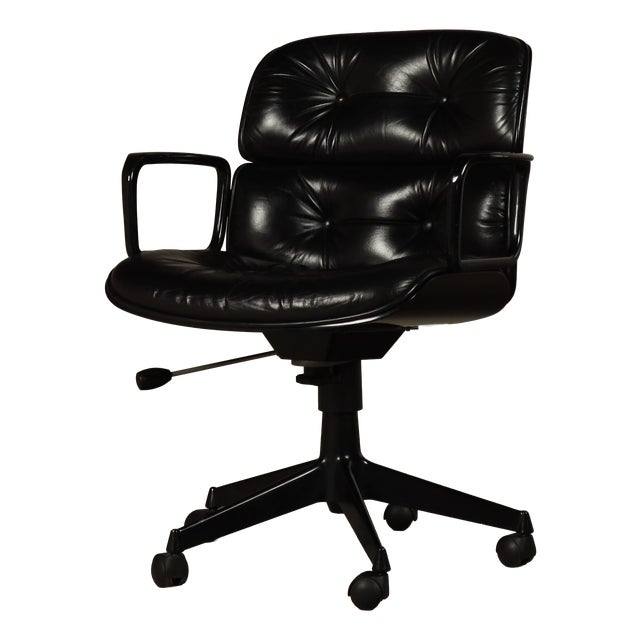 Executive Office Chair by Ennio Fazioli for Mim Roma, Italy, 1970s For Sale