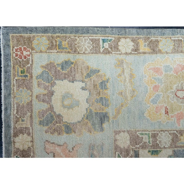 Early 21st Century Turkish Oushak Rug 9'6" x 13' #20376 For Sale - Image 5 of 8