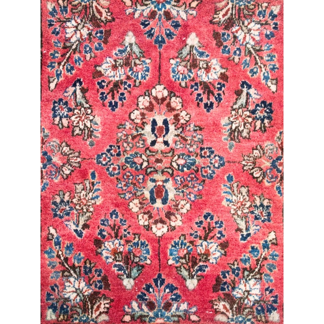 Early 20th Century Persian Sarouk Rug For Sale - Image 9 of 15