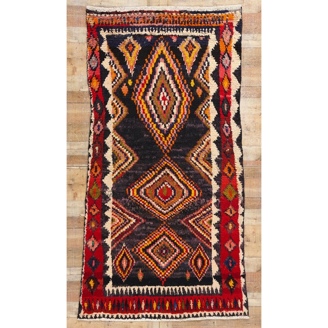 Vintage Persian Lori Rug - 04'05 X 08'06 For Sale - Image 9 of 9