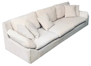 Mid-Century Modern Design Boucle Wool 3 Seat Sofa, 1960s