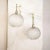 Brass Appliques & Glass Lighting, Set of 2 For Sale - Image 9 of 12
