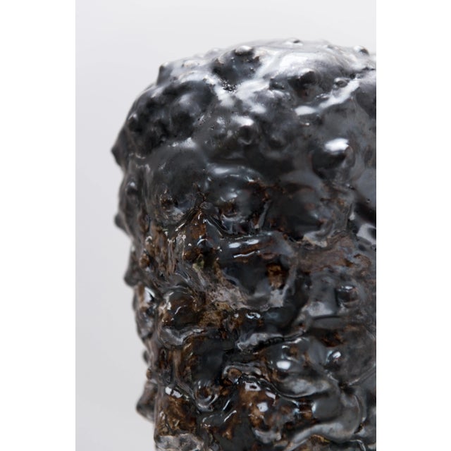 Gerrit Rietveld Dark Nipple Vase by Natasja Alers For Sale - Image 4 of 6