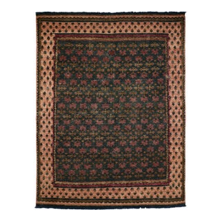 Ward + Gray Bergamot HandKnotted 100% Ghazni Wool Rug, 8' x 10' For Sale