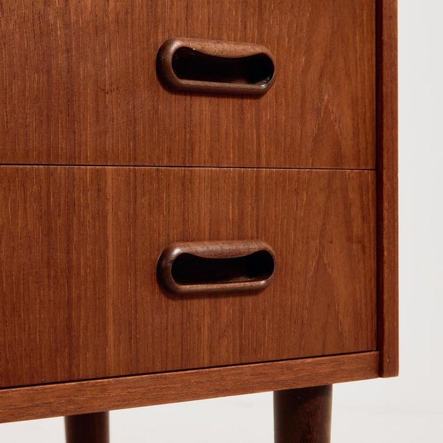 Vintage Teak Nightstand, 1960s For Sale - Image 10 of 12