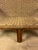 Brown Curved Wood and Woven Rope Sofa Bench by Augusto Romano, 1940s For Sale - Image 8 of 9