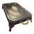 Vintage Silverplate Footed Covered Casserole Server With Glass Insert For Sale