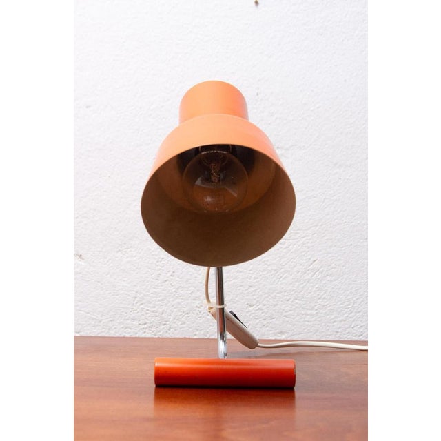 Mid-Century Adjustable Desk Lamp attributed to Josef Hurka for Napako, Czechoslovakia, 1960s For Sale - Image 10 of 17
