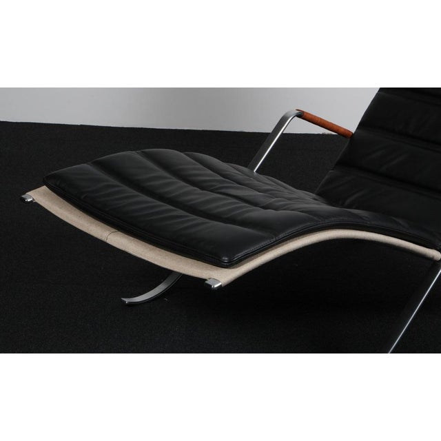 Early 21st Century Grasshopper Chaise Lounge attributed to Fabricius Kastholm for Lange, 2010s For Sale - Image 5 of 9