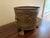1940s Neoclassical Brass Cachepot With Lion Paw Feet and Ring Handles For Sale - Image 4 of 10