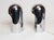 Willy Rizzo 1960s Italian Modern Space Age Sculptural Chrome "Helmet" Table Lamps - a Pair For Sale - Image 4 of 18