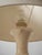 Large Vintage Cream Marble Lamp For Sale - Image 6 of 8