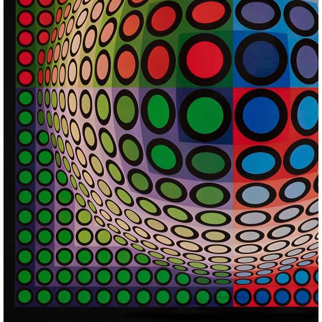 Victor Vasarely, VEGA PAL B, Photogravure For Sale - Image 4 of 5