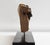 Elephant Family Carved on Wood Plaque With Formica Base For Sale - Image 4 of 11